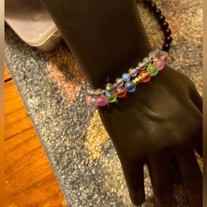 Men’s Glass Moonstone Bracelet